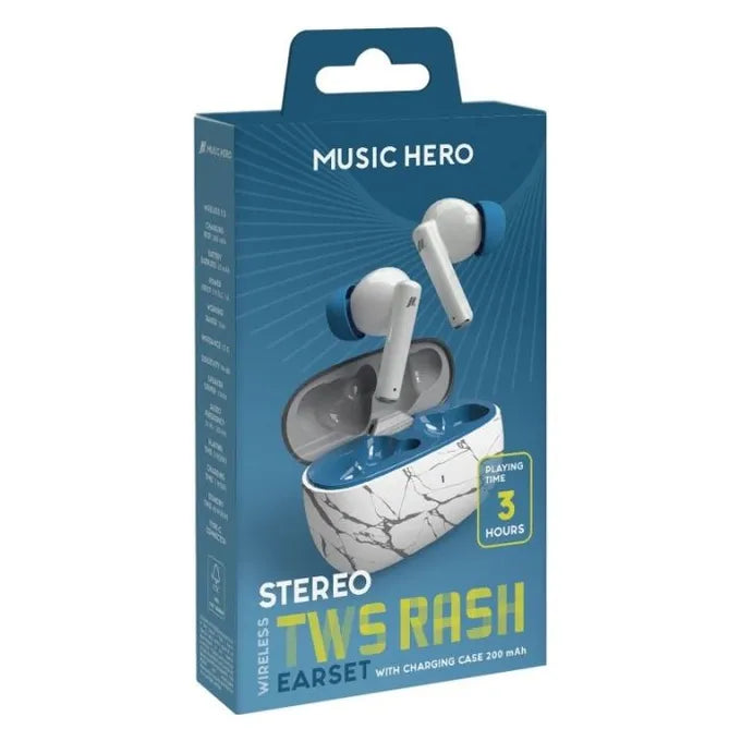 Wireless Earphones TWS RASH, fantasy blue