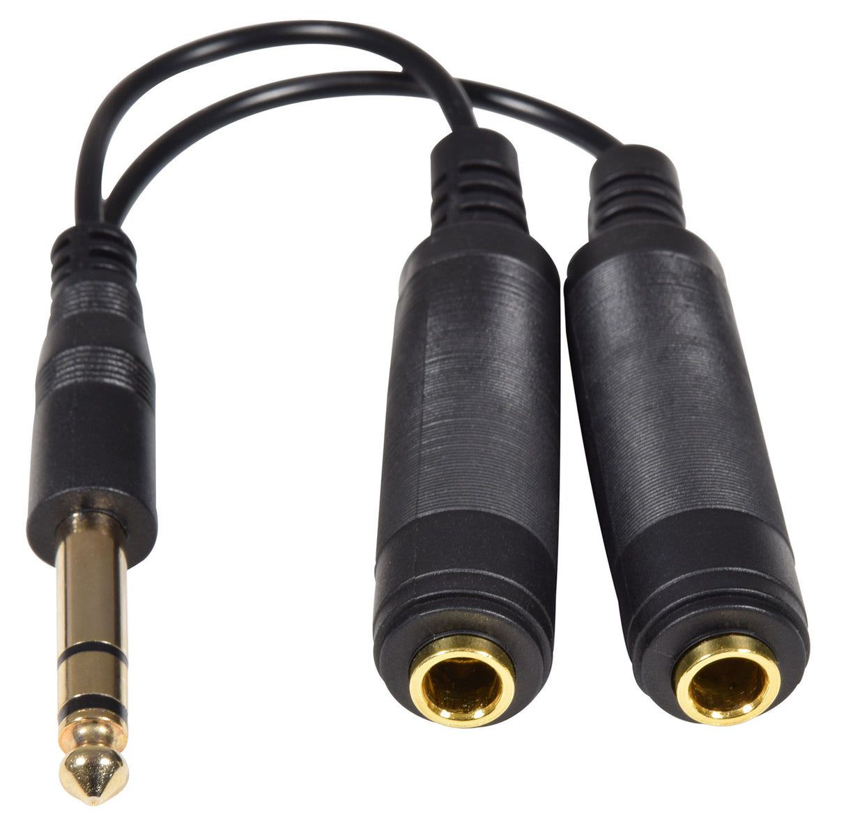 6.3mm Stereo Headphone/Audio Splitter Lead 0.2m
