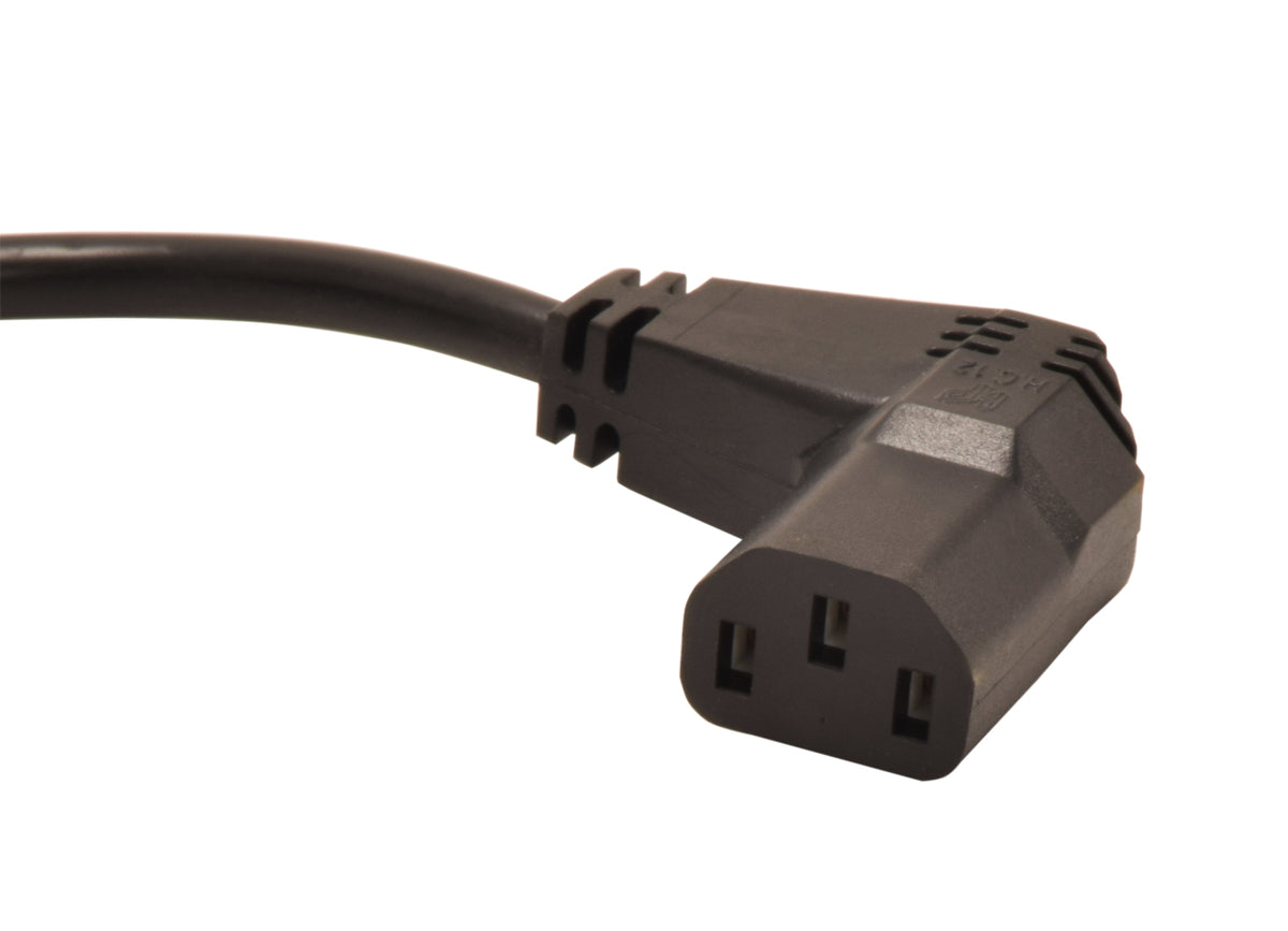 Right Angle Mains Power Leads UK - IEC 10A
