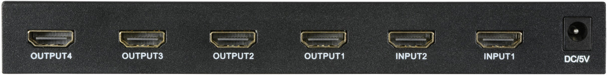 4K HDMI Switch/Splitter 2x4