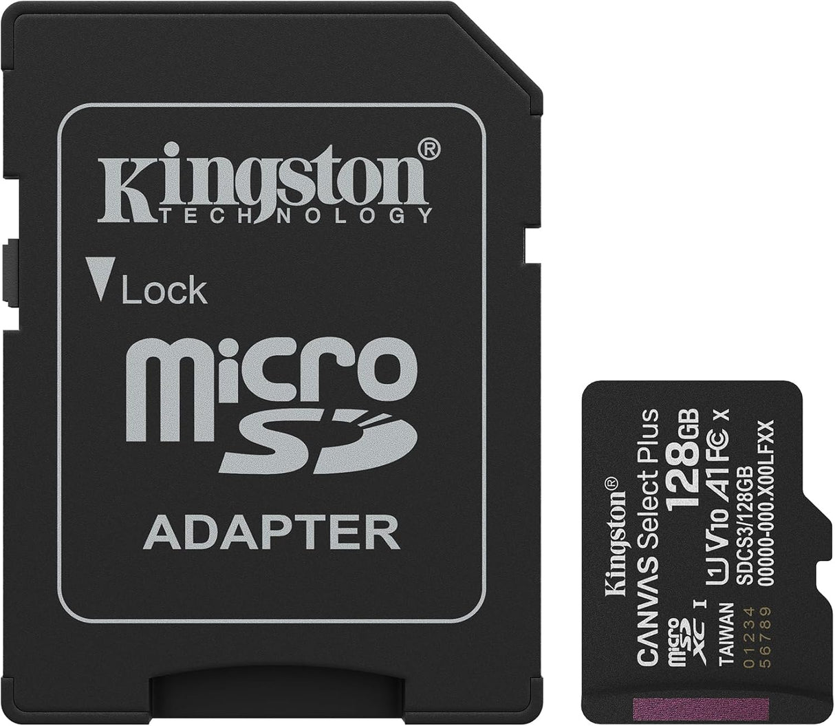 Canvas Select Plus MicroSDXC Memory Card, Class 10 A1 UHS-I U1 150MB/s Read