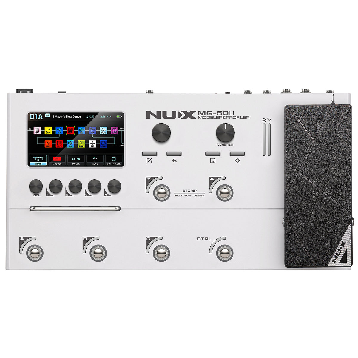 NUX - MG-50li Guitar Multi-FX Modeler & Profiler