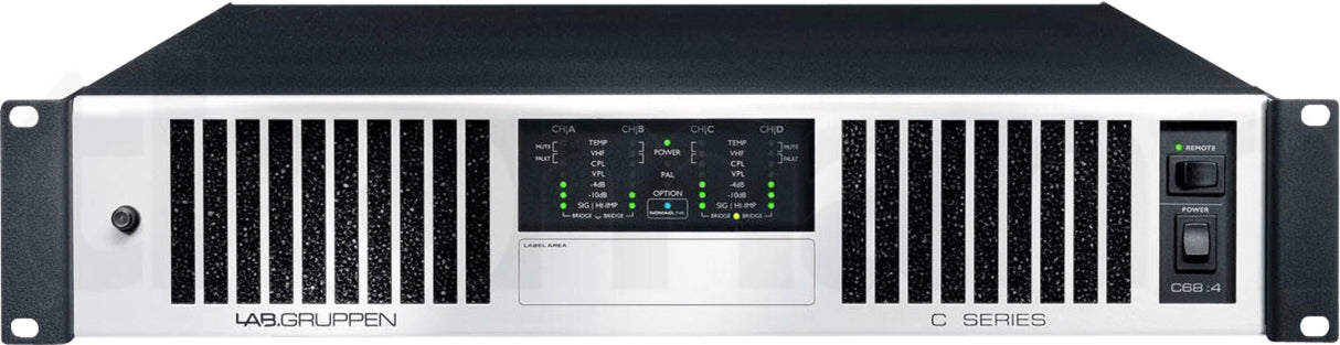 C68:4 - 4 Channel Installation Amplifier