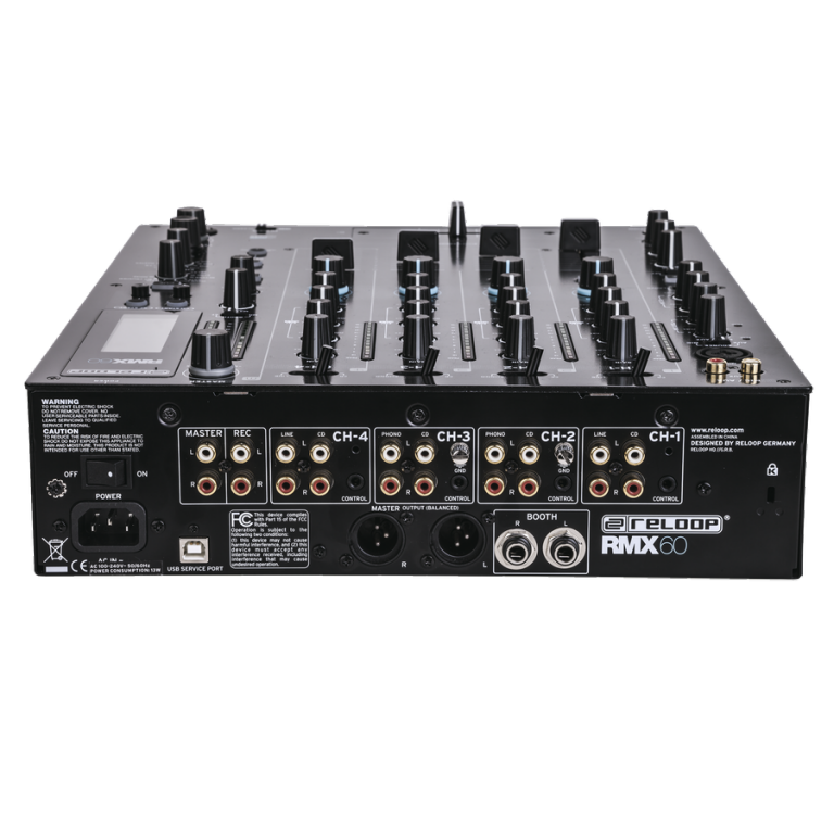 Reloop RMX60 Digital 4-Channel Club Mixer With Effects