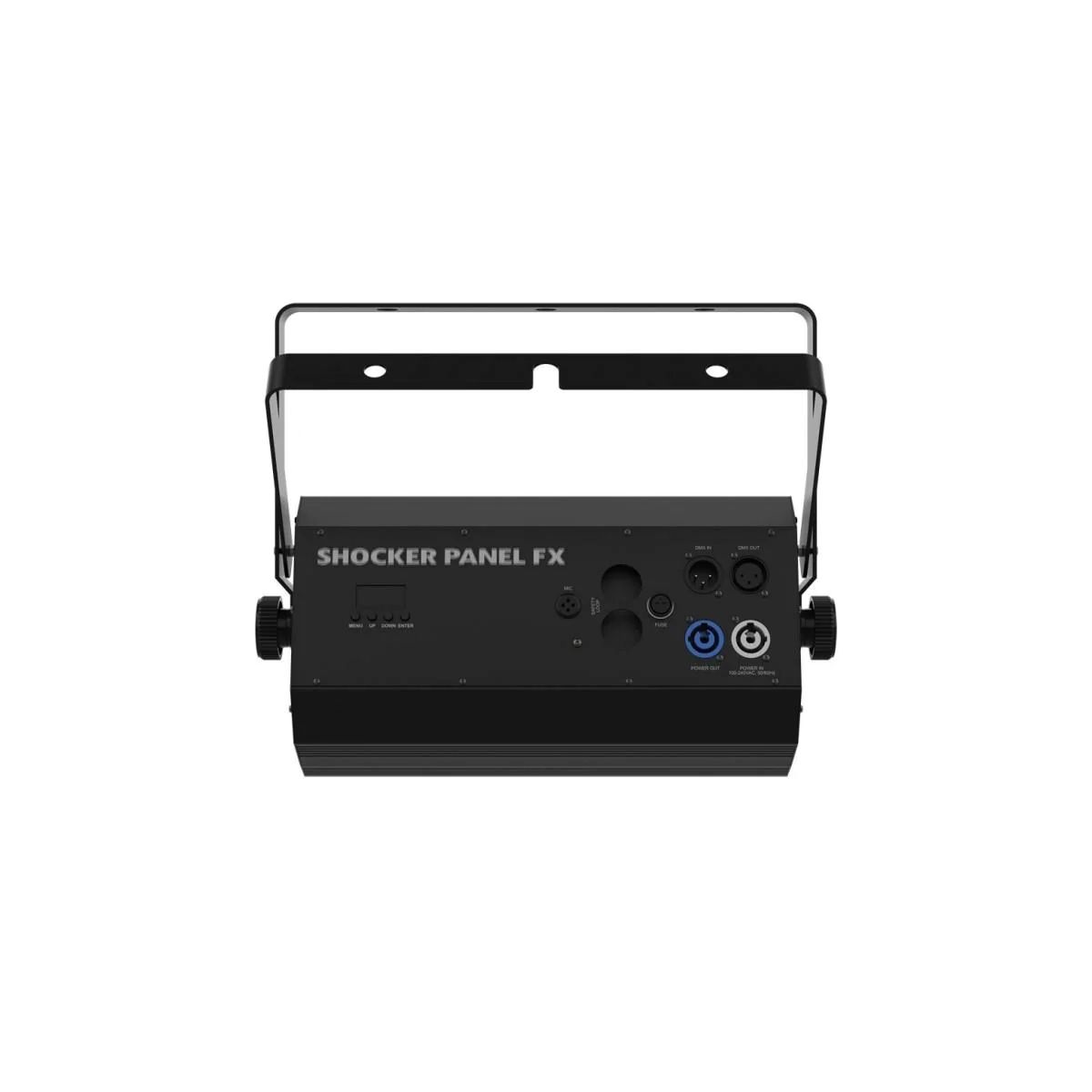 Shocker Panel FX - 480 Tri Colour LED Blinder with 32 Cool White LED Strobe Strip