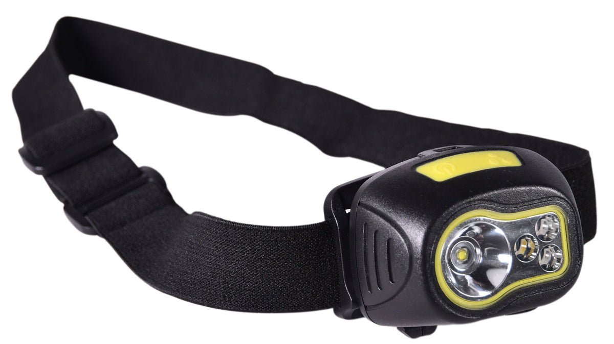 3W XPE & 3 LED Head Torch