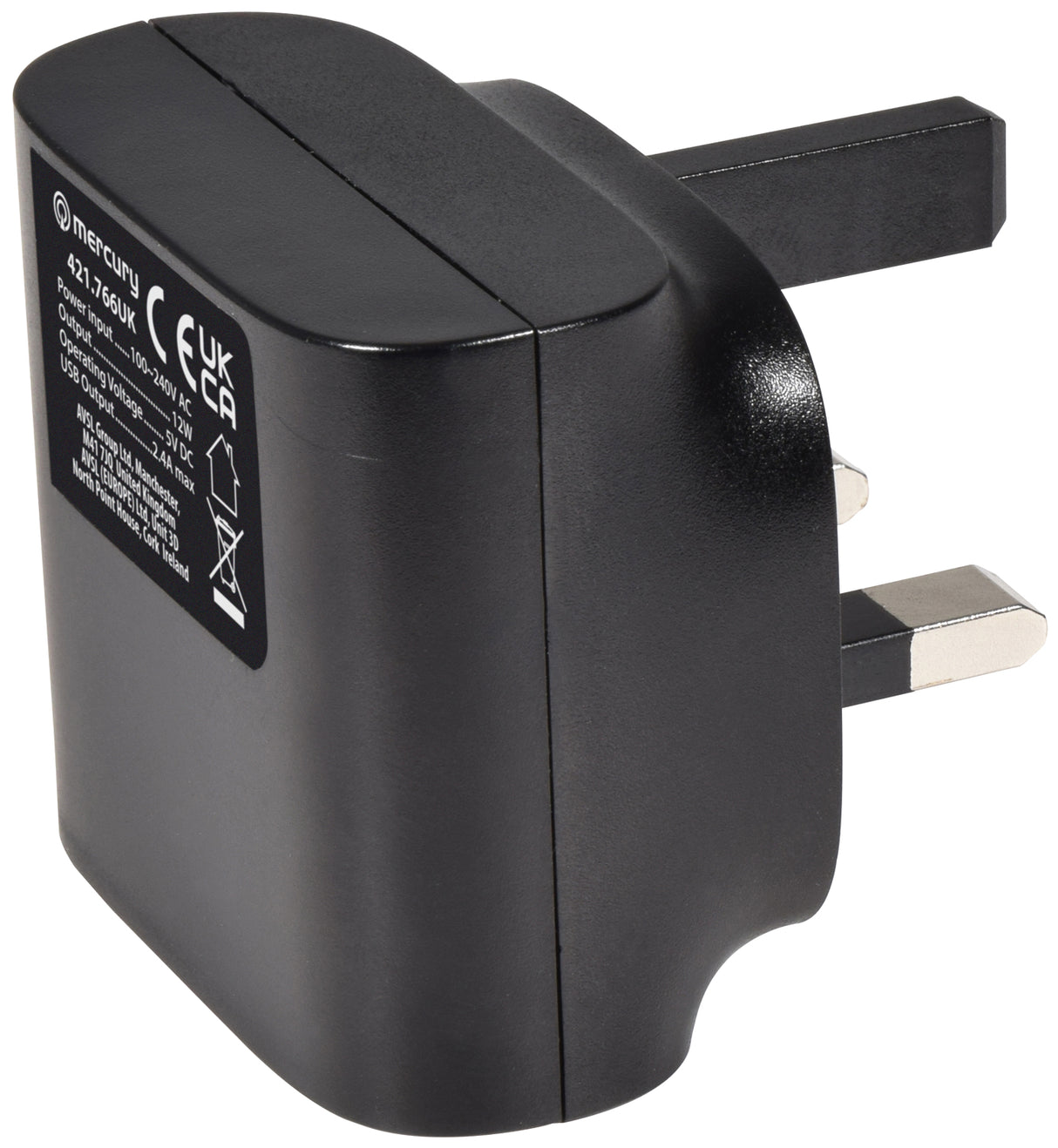 Dual USB Mains Charger 2.4A