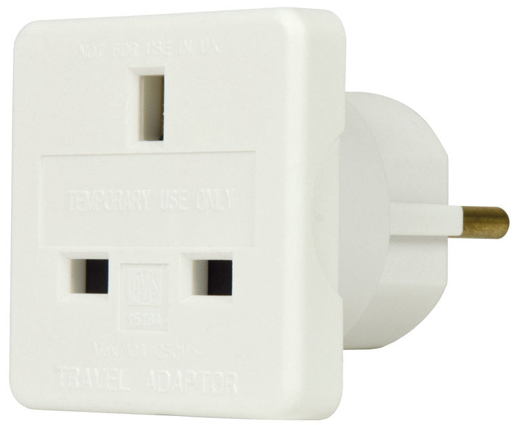 UK to Europe Travel Adaptor