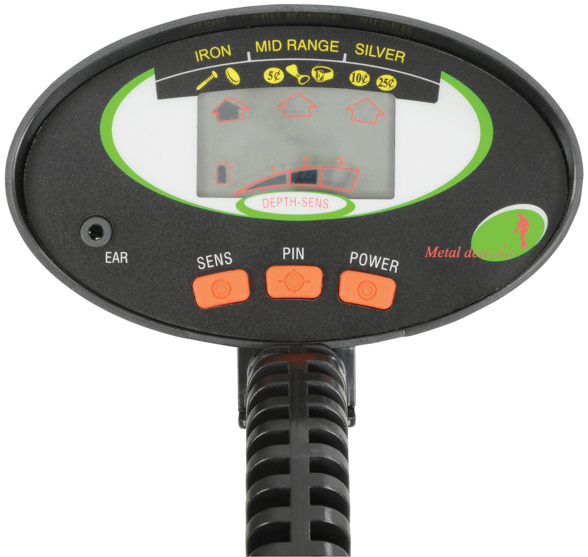 Advanced Metal Detector with LCD Display