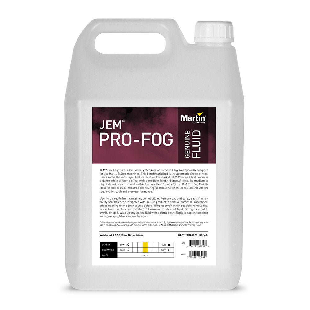 Martin JEM Pro-Fog Fluid - 5L