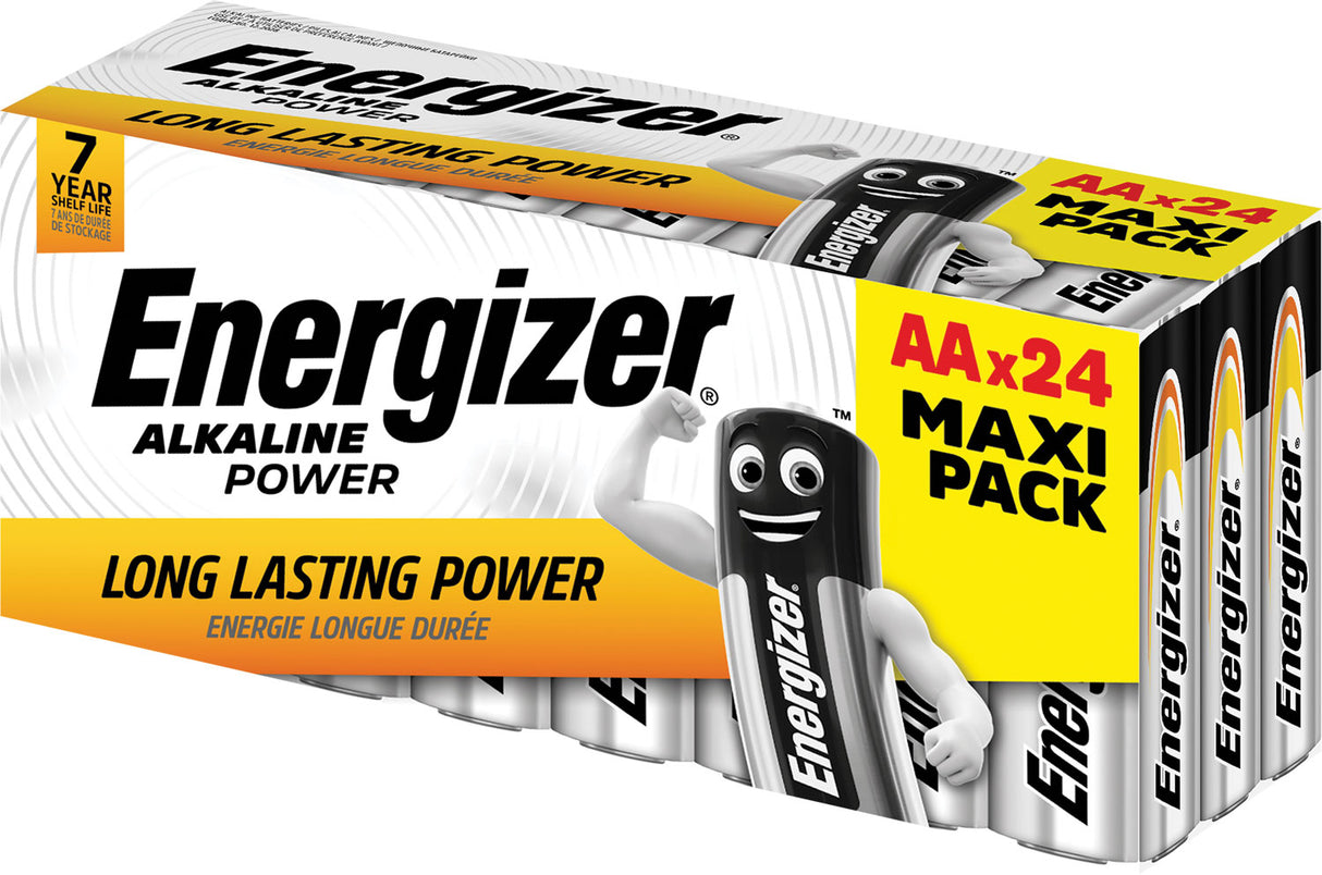 Energizer Alkaline Power AA 24 Pack