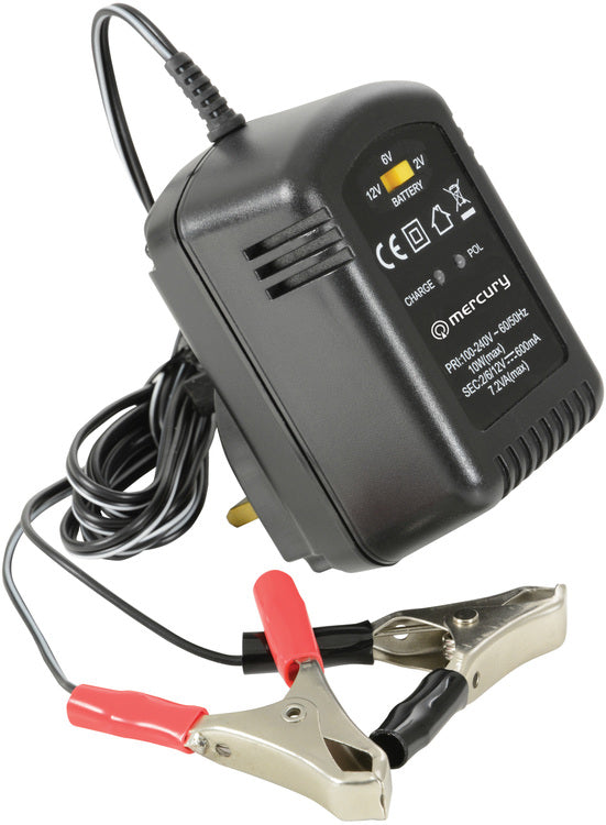 2/6/12V 600mA Lead Acid Battery Charger