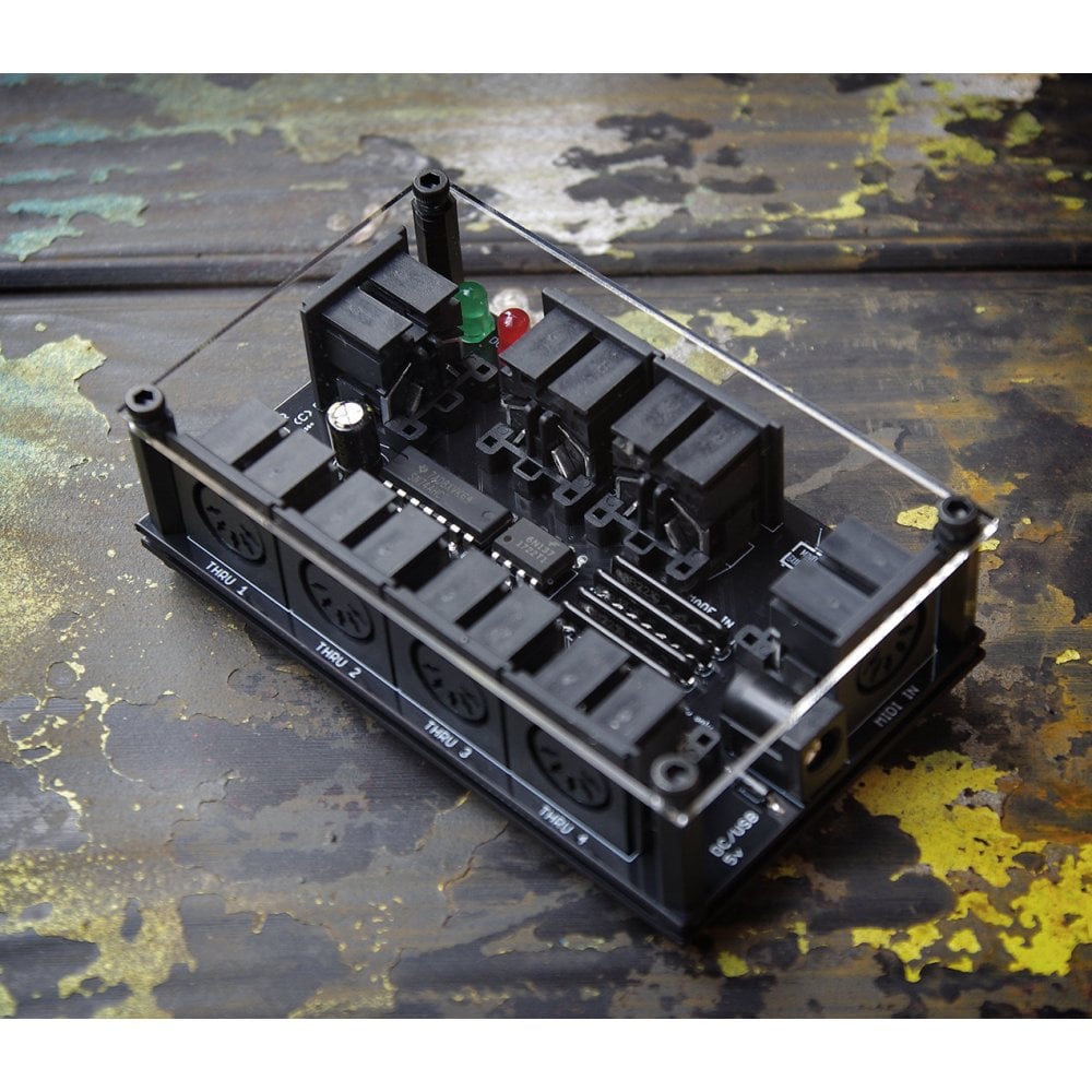 7 Way Midi Thru splitter box