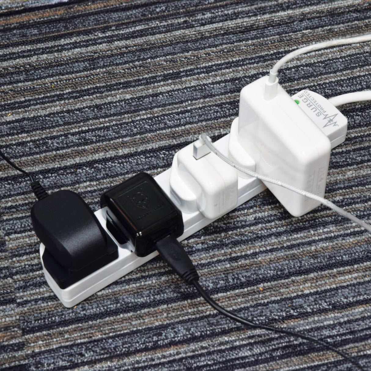 4 Gang UK Extension Lead (2m)