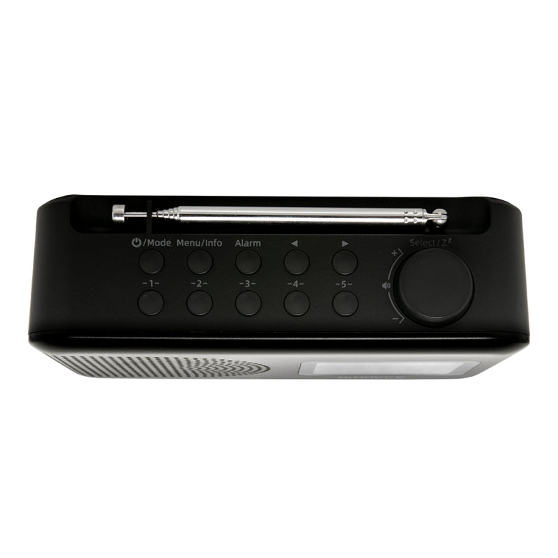 Groov-e GVDR06BK Berlin Portable Colour Screen DAB/FM Radio with Bluetooth - Black