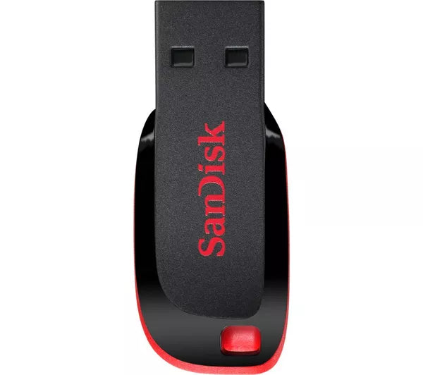 SANDISK Cruzer Blade USB 2.0 Memory Stick - 64 GB, Black