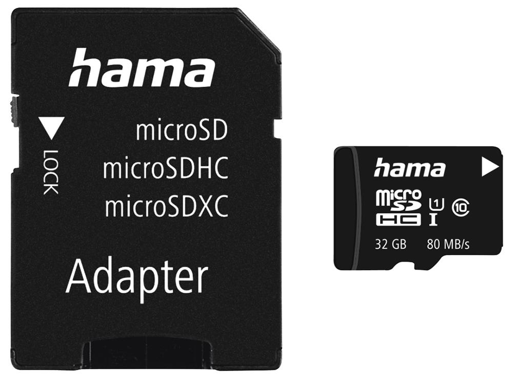 32GB Class 10 MicroSDHC UHS-I U1 Memory Card 100MB/s