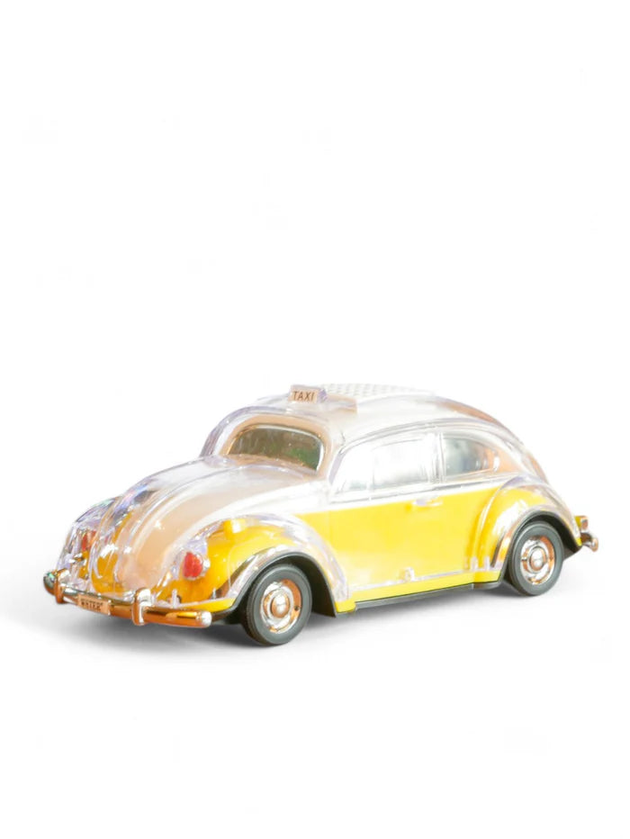 Classic 60's Car Bluetooth Bluetooth Speaker & FM Radio - Yellow