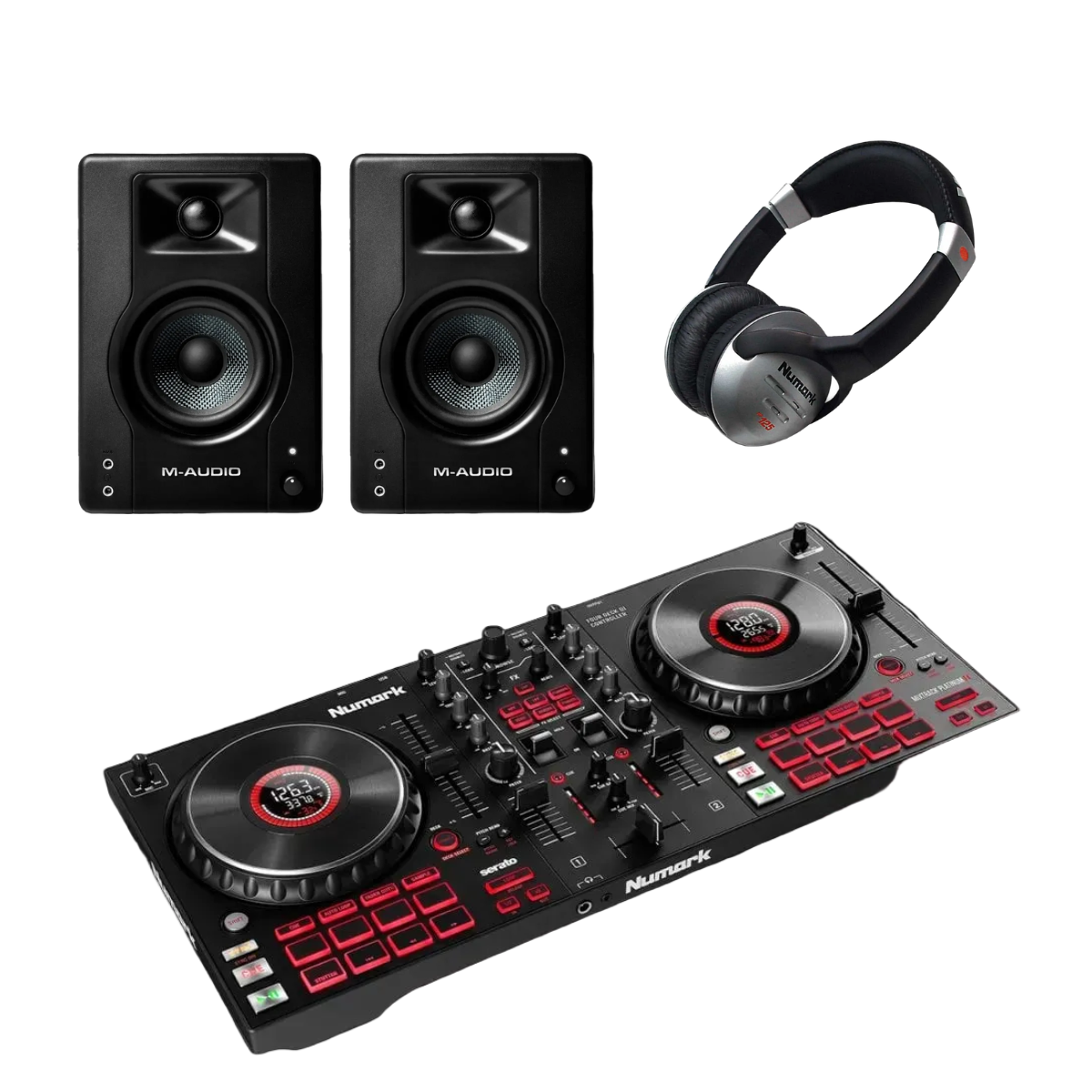 Numark Mixtrack Platinum FX House Party Bundle