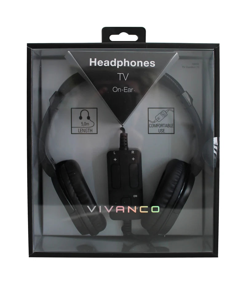 TV headphones with volume control