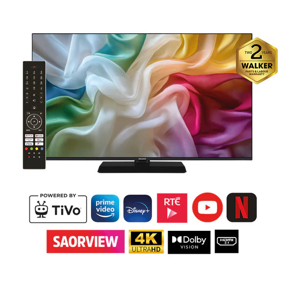 WP4K55251BRD 55" 4K HDR Smart Borderless TV