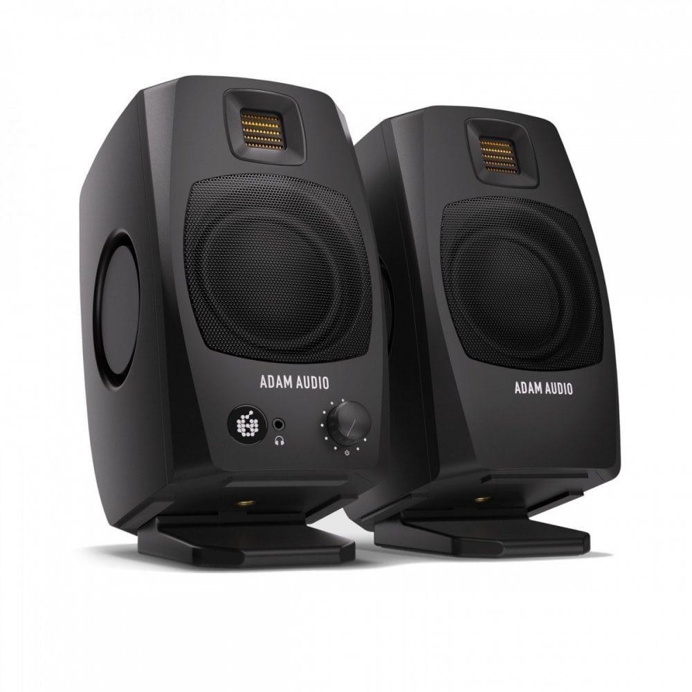 Adam Audio D3V Desktop Studio Monitor System (Black)
