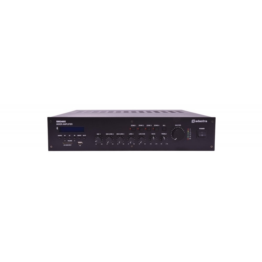 Adastra RM360S 100V Line Amp Mixer