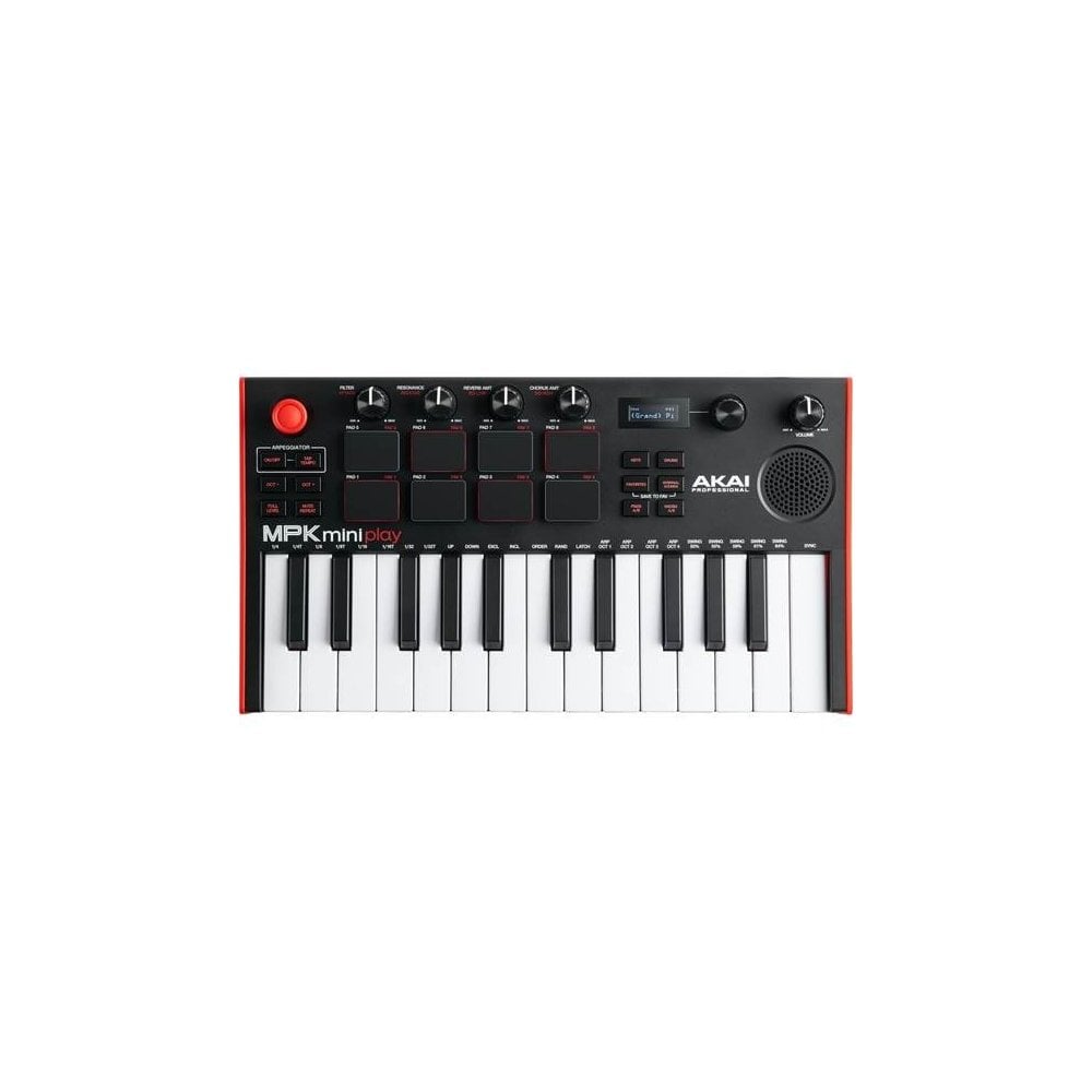 Akai MPK Mini Play Standalone Keyboard and MIDI Controller