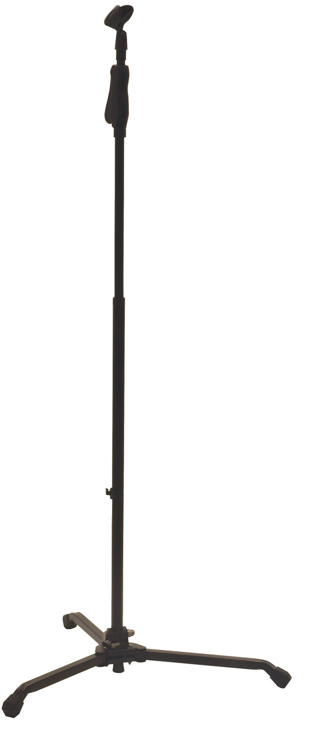 Compact One Hand Microphone Stand with mic Holder