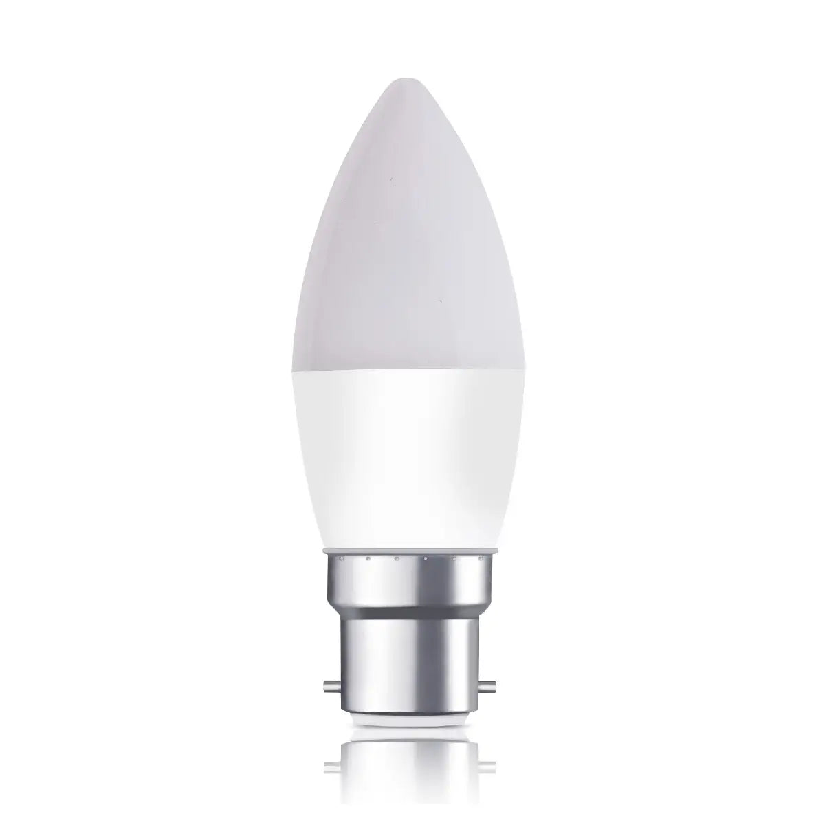 7W LED Candle Bulb, BC/B22, 560lm, 6500K Non Dimmable