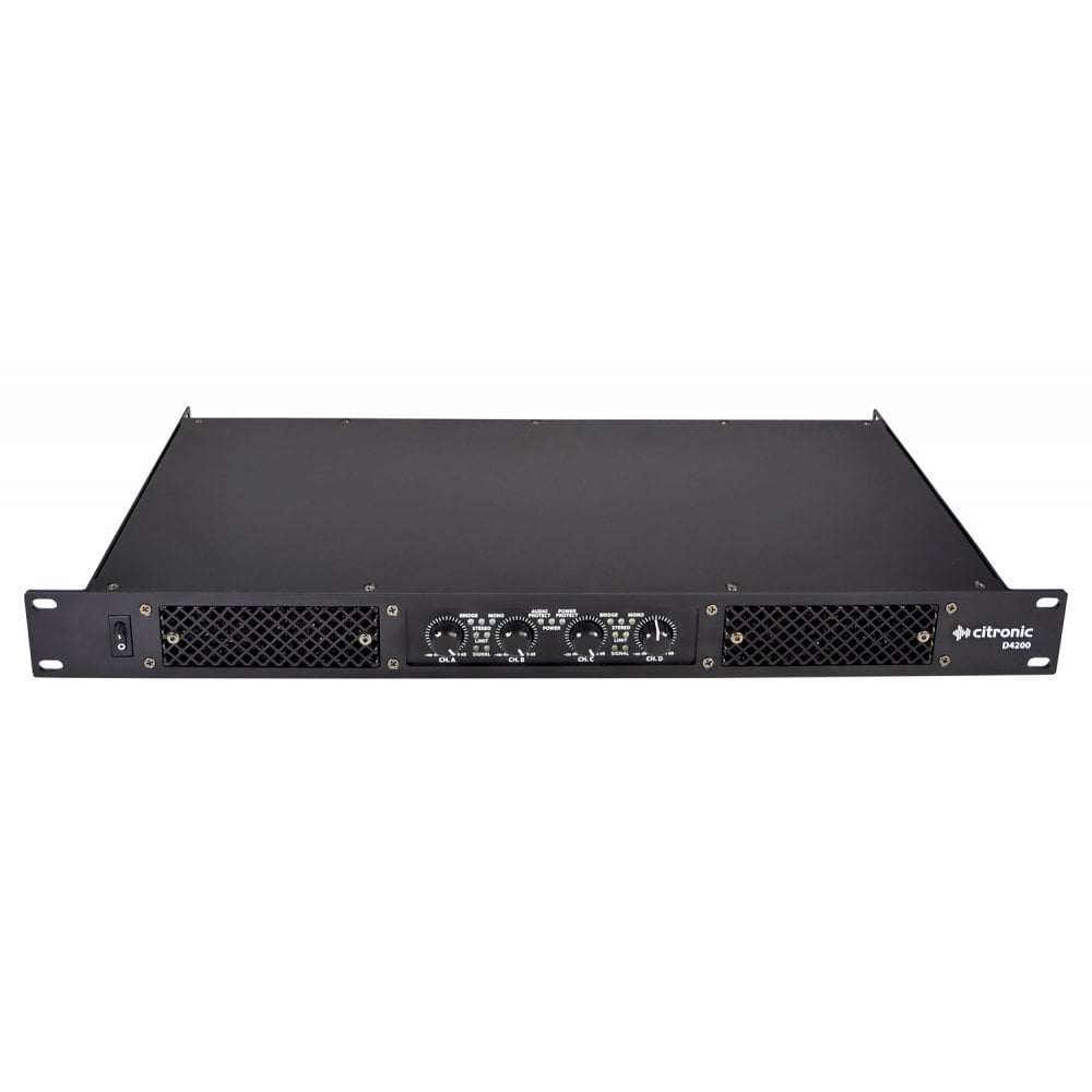 D4200 4 x 200W Quad Power Amplifier