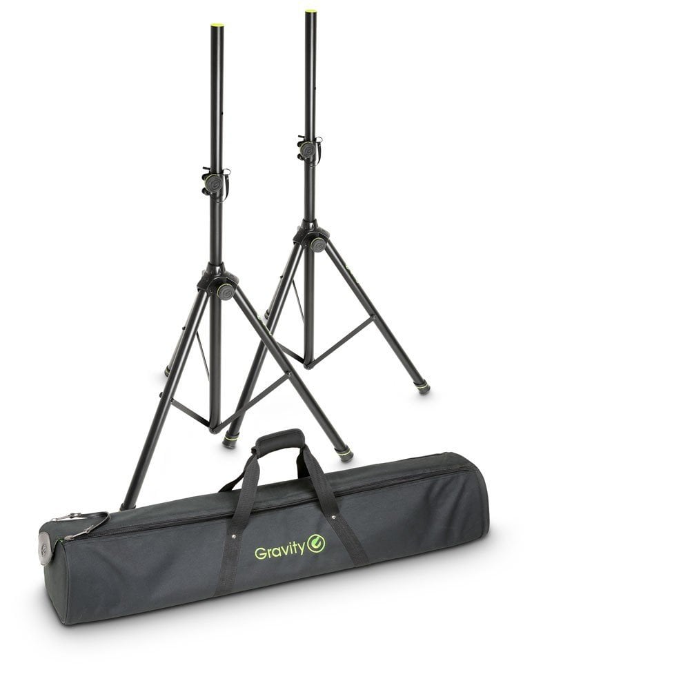 Gravity Speaker Stand, Pair with Carry Bag