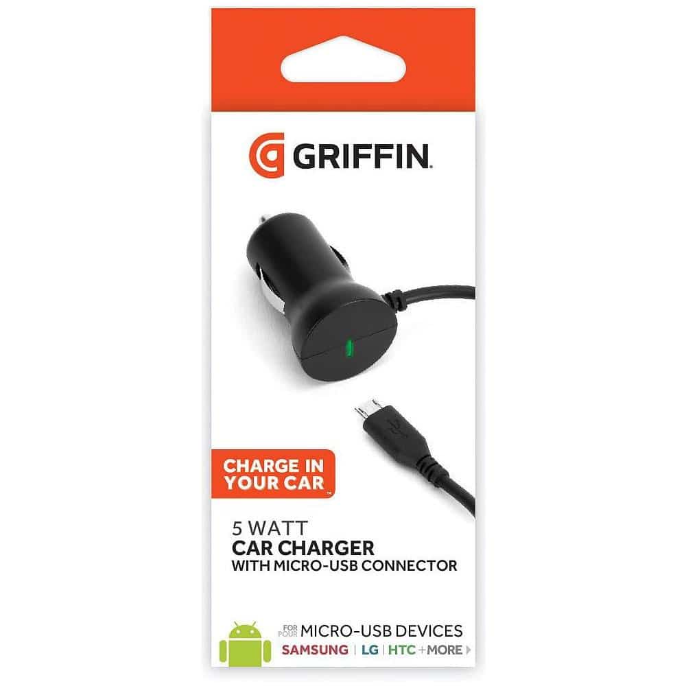 Griffin Car Charger With Micro-USB Connector 5W