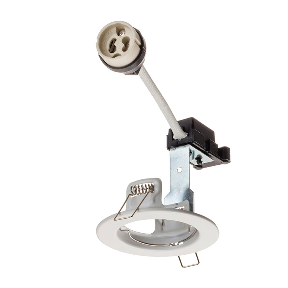 Steel GU10 Fixed Downlight, IP20 - HS/FW
