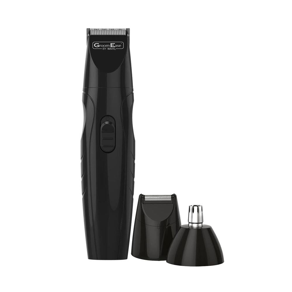 GroomEase Rechargeable Multigroomer 11 Piece Kit – Black