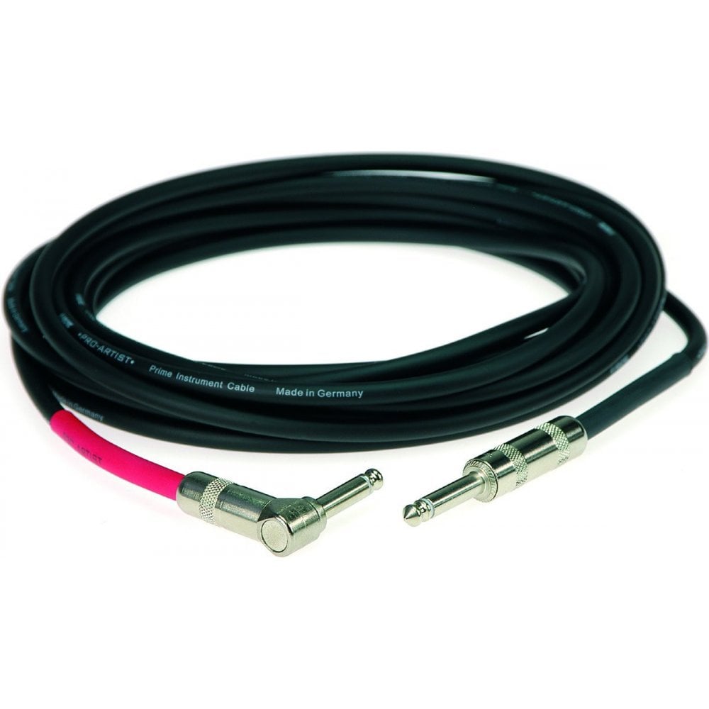 Klotz Pro Artist Instrument Cable, 6m With Right Angle