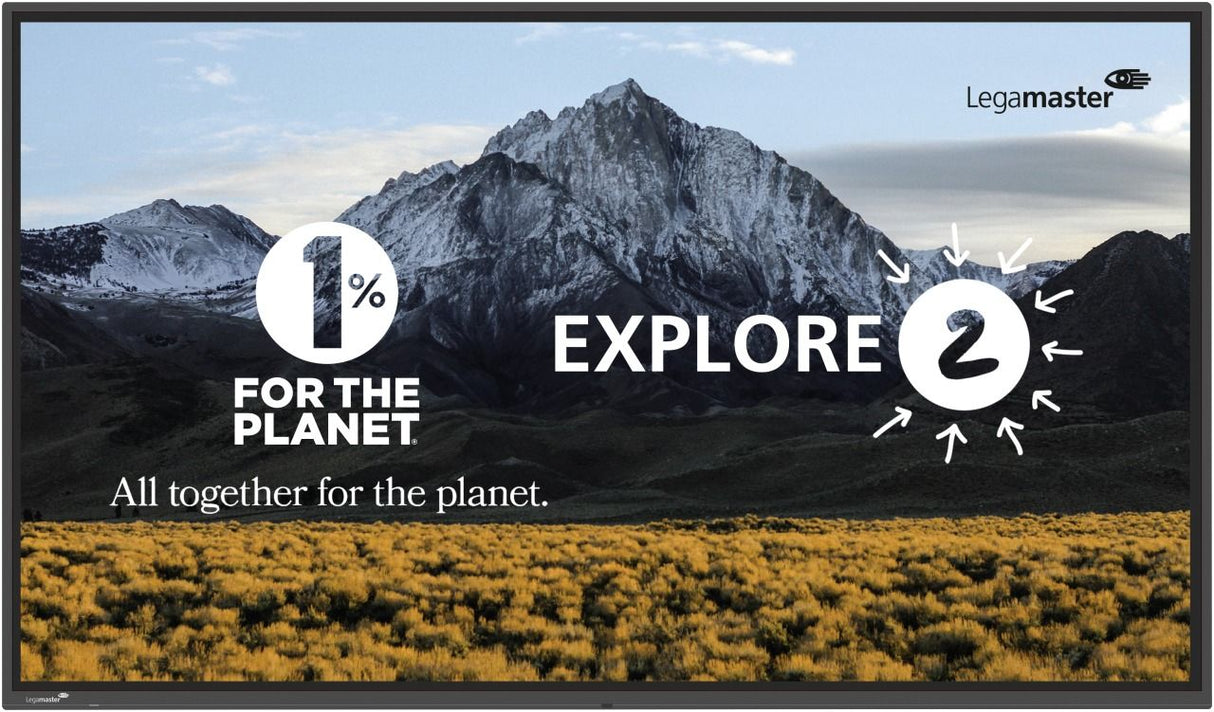 Legamaster EXPLORE 2 touch monitor EXP-8610 UK