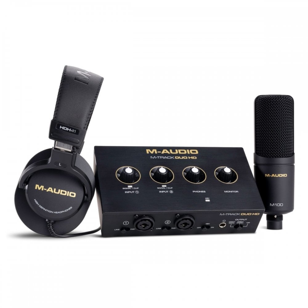 M-Audio M-Track Duo HD Producer Pack