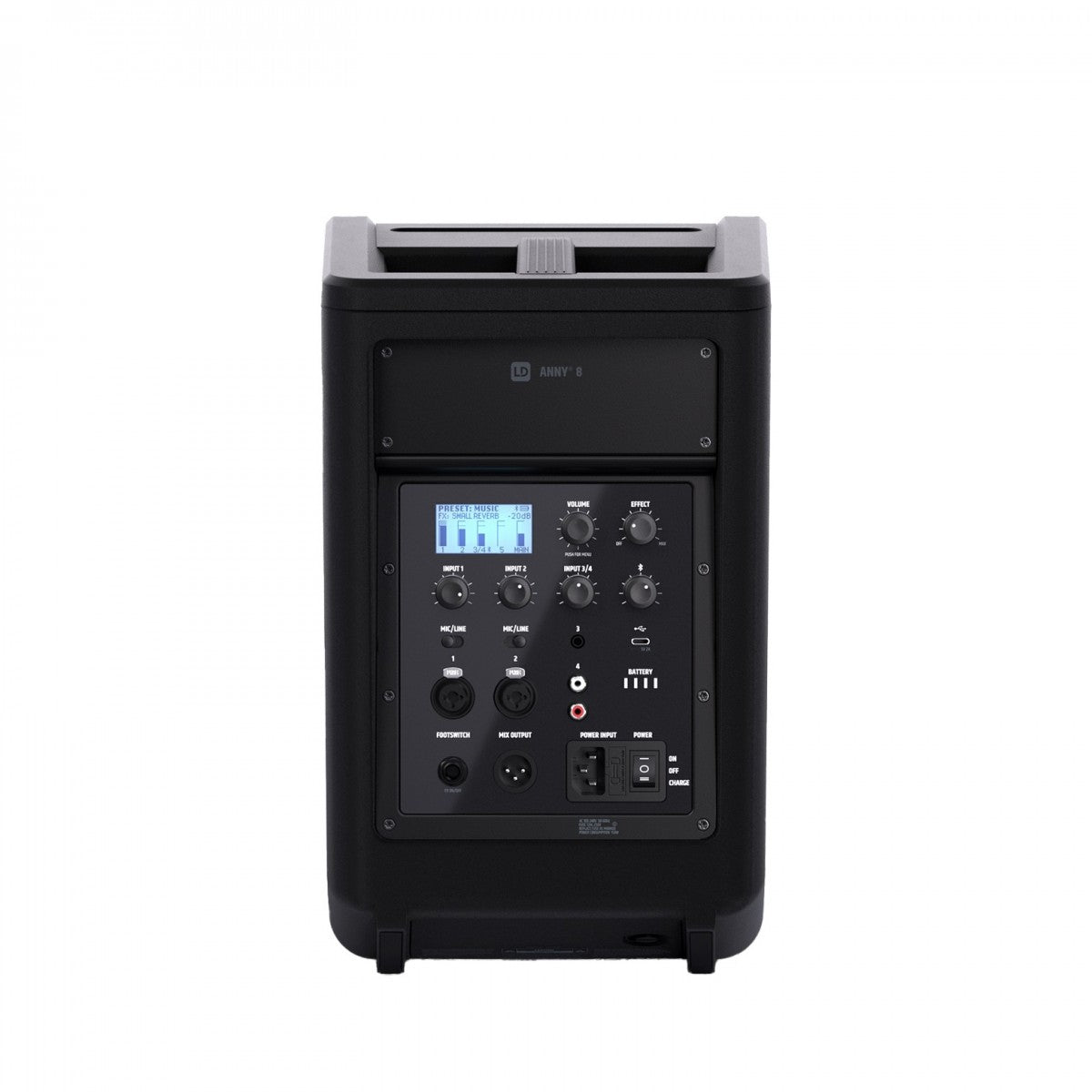 LD Systems ANNY 8" Battery-Powered Bluetooth PA System With Mixer