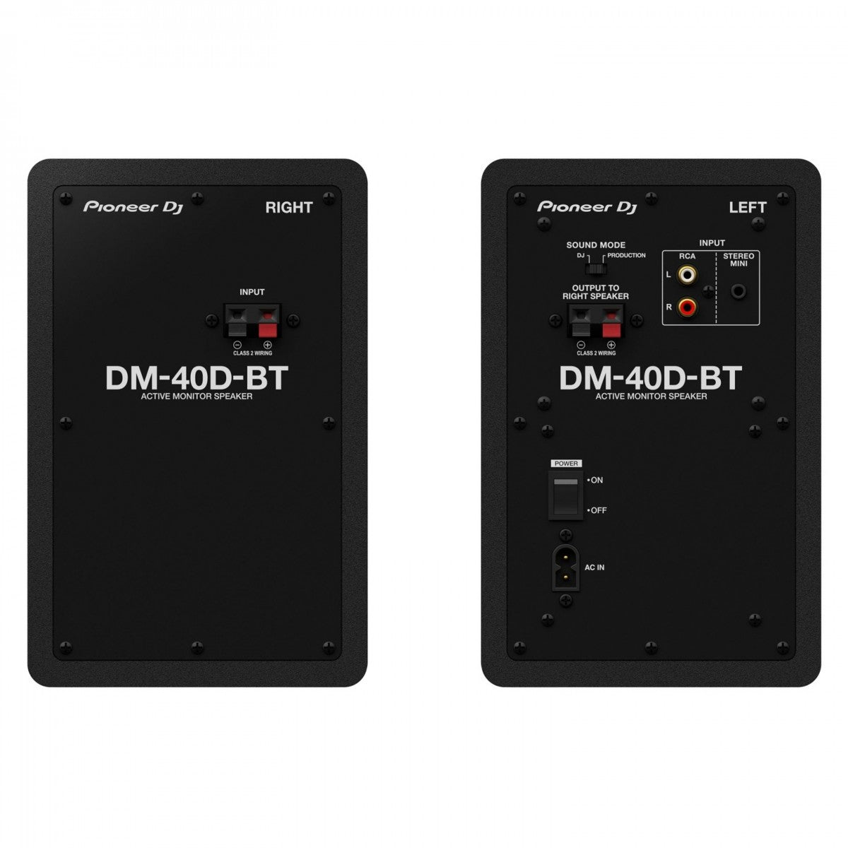 Pioneer DM 40D BT Black