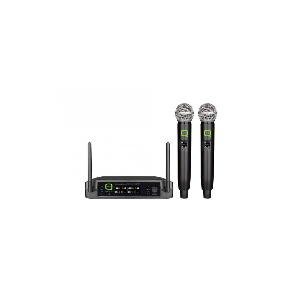 QWM-11 V2 Dual UHF Mic System