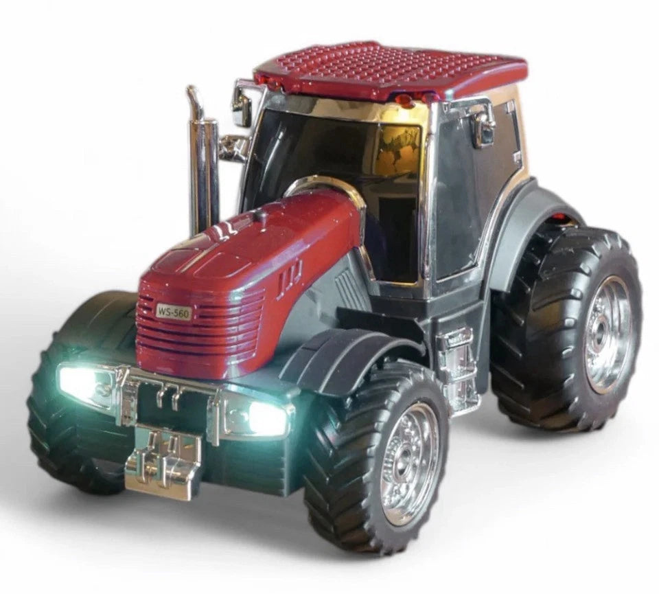 Tractor Wireless Bluetooth Speaker Portable Speaker Red