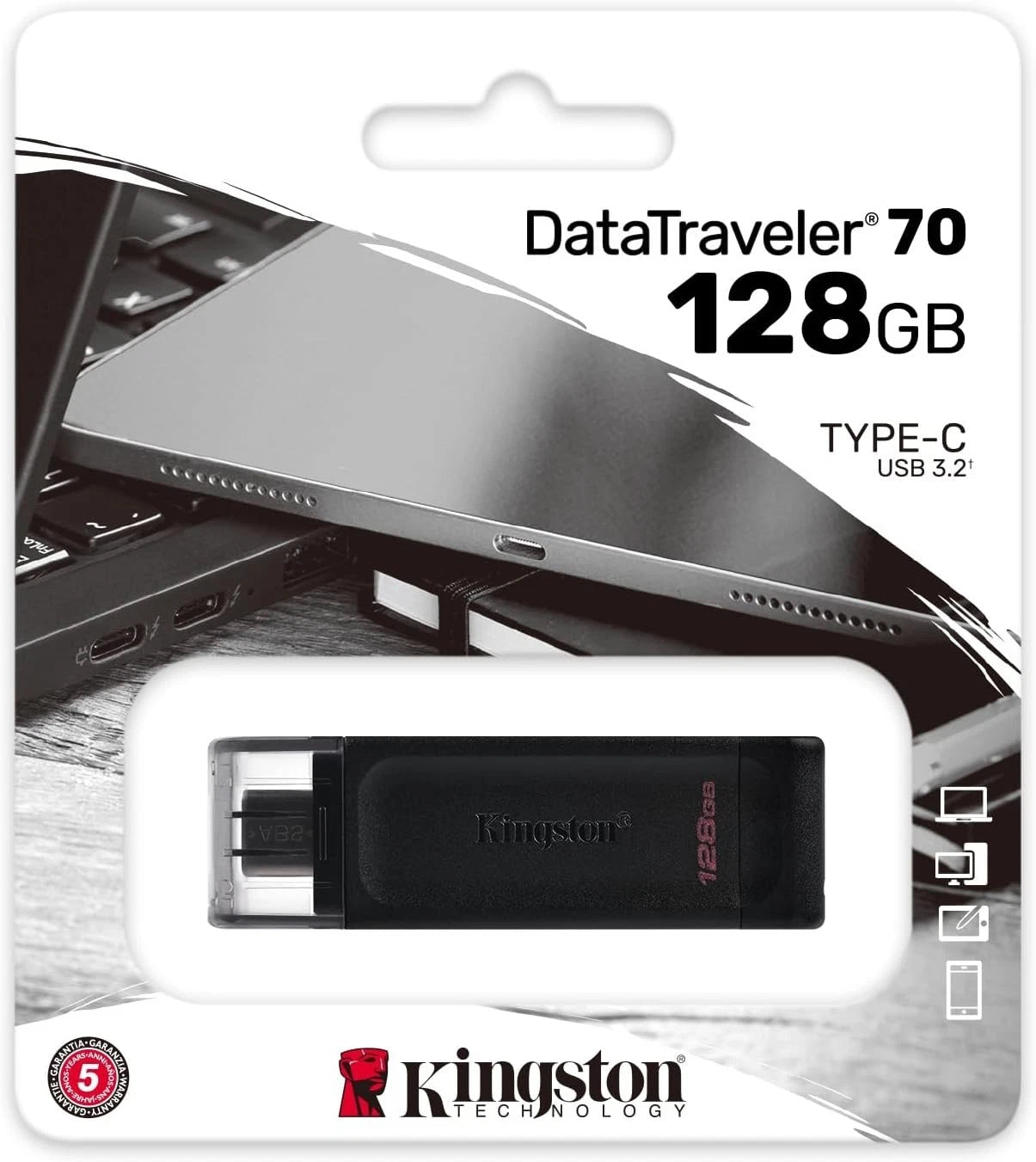 DataTraveler70 USB key 128gb USB C