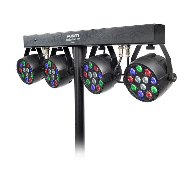 KAM KML418 Par Can Party Bar Portable All-in-one Lighting System