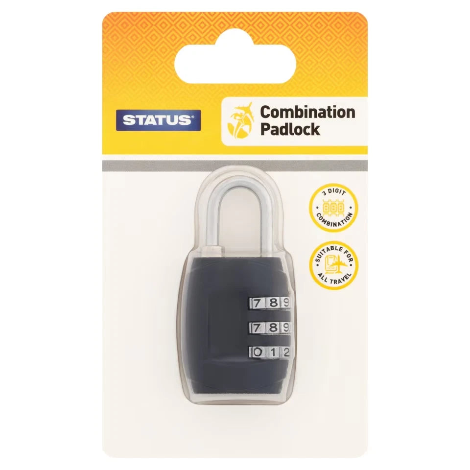 3 Digit Combination Padlock