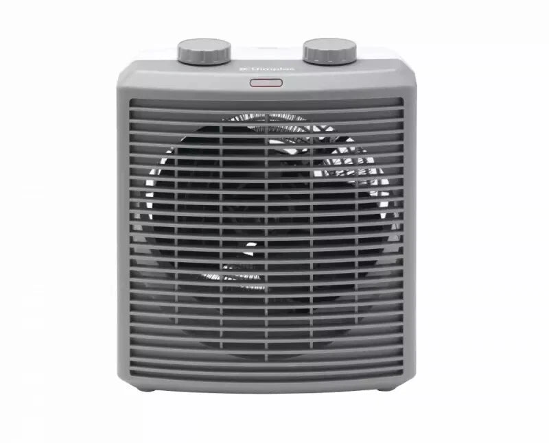Upright Fan Heater 2kW Black/Grey
