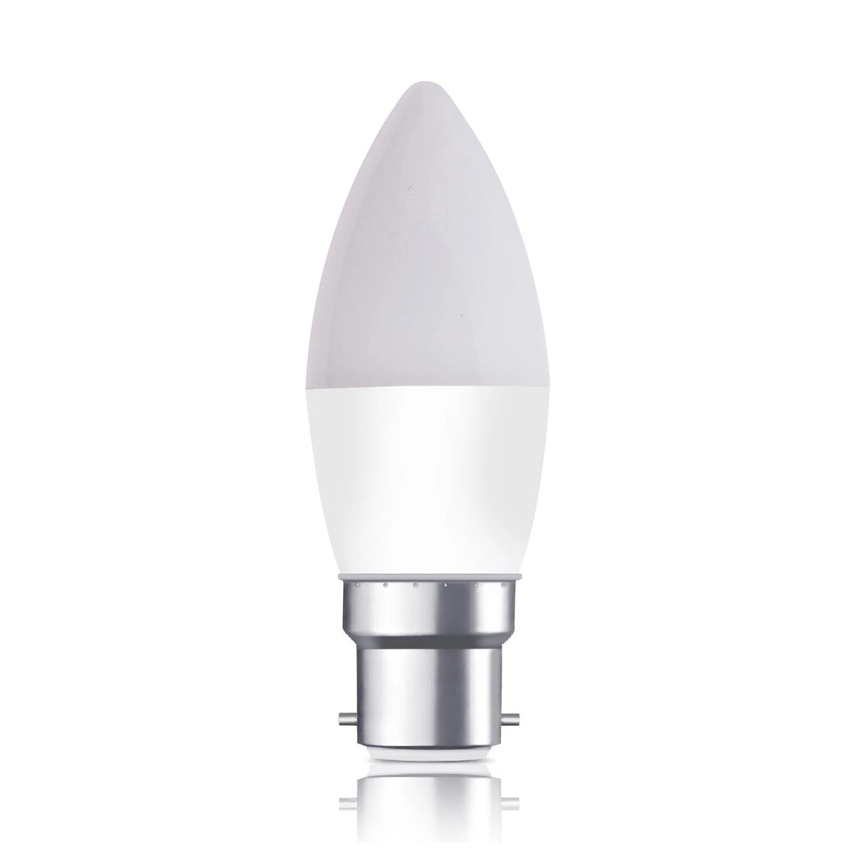 7W LED Candle Bulb, BC/B22, 560lm, 2700K. Non dimmable