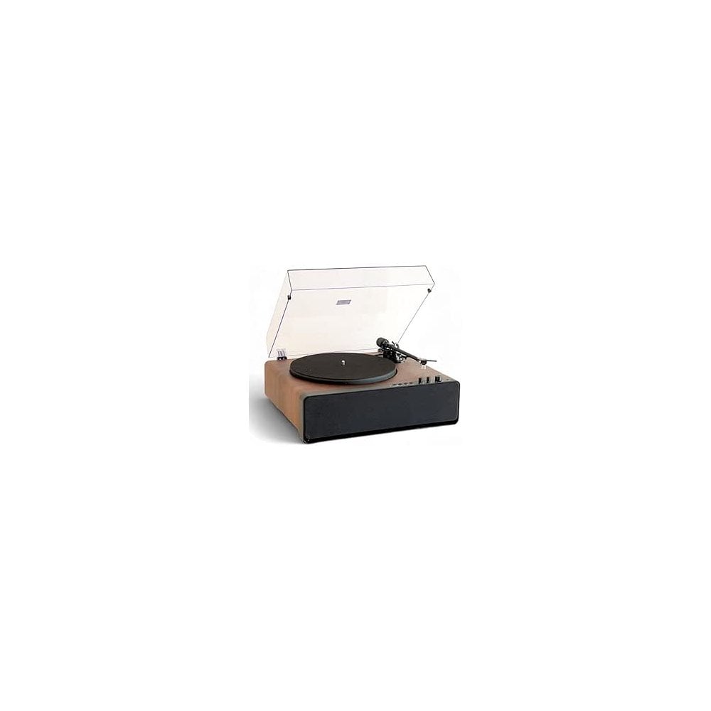 Steepletone Richmond All-In-One Record Player Turntable with Bluetooth (WALNUT)