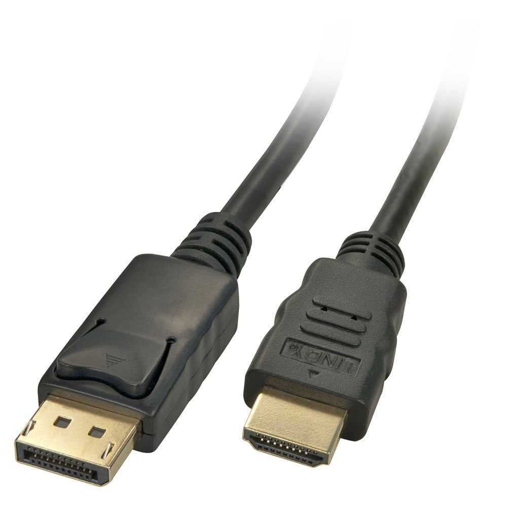 Display Port to HDMI 1.8m