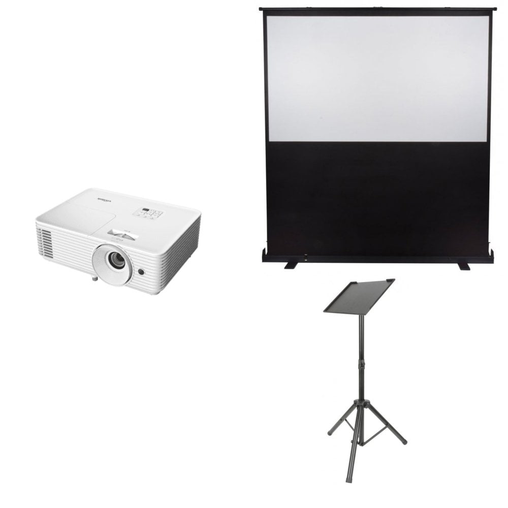 DX33O 80" Projector Bundle
